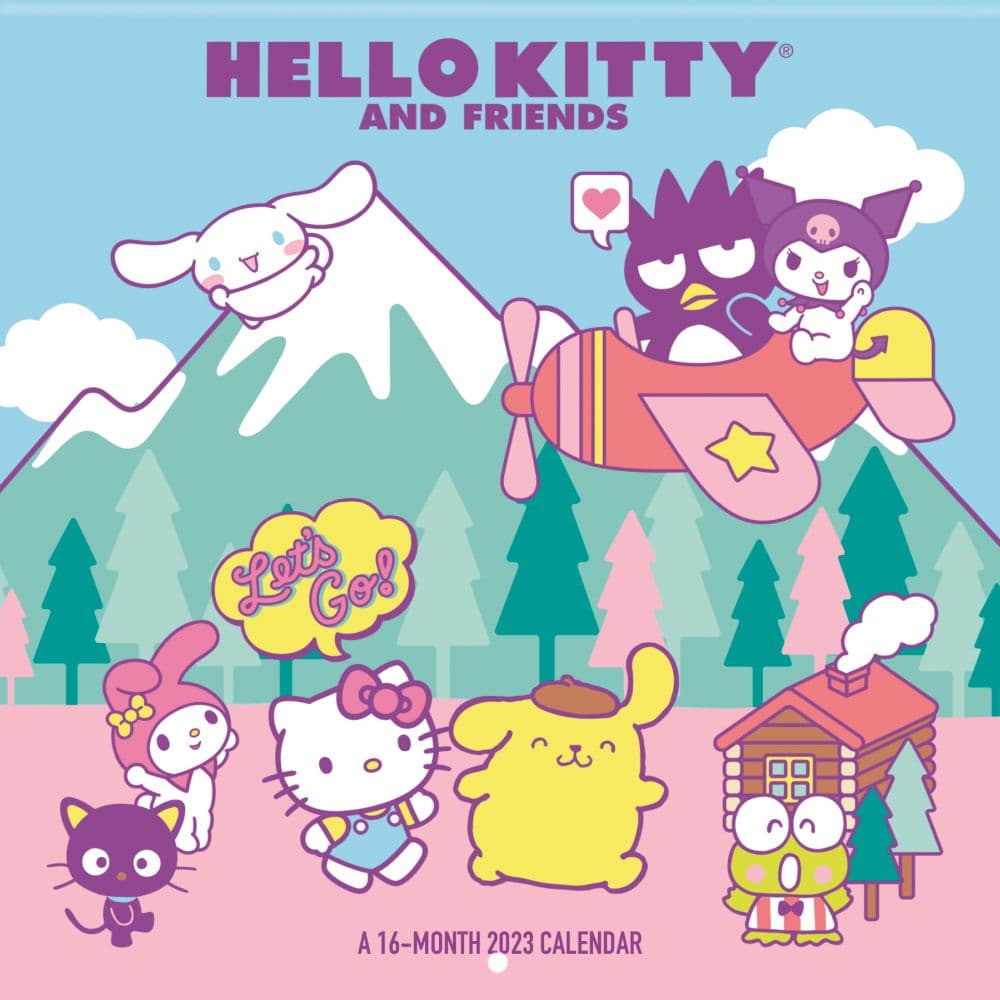 Hello Kitty NEW 2023 Wall Calendar Calendars Hello Kitty NEW 2023 Wall Calendar Calendars