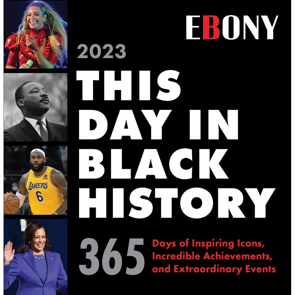 This Day in Black History 2023 Desk Calendar - Calendars.com This Day in Black History 2023 Desk Calendar - Calendars.com