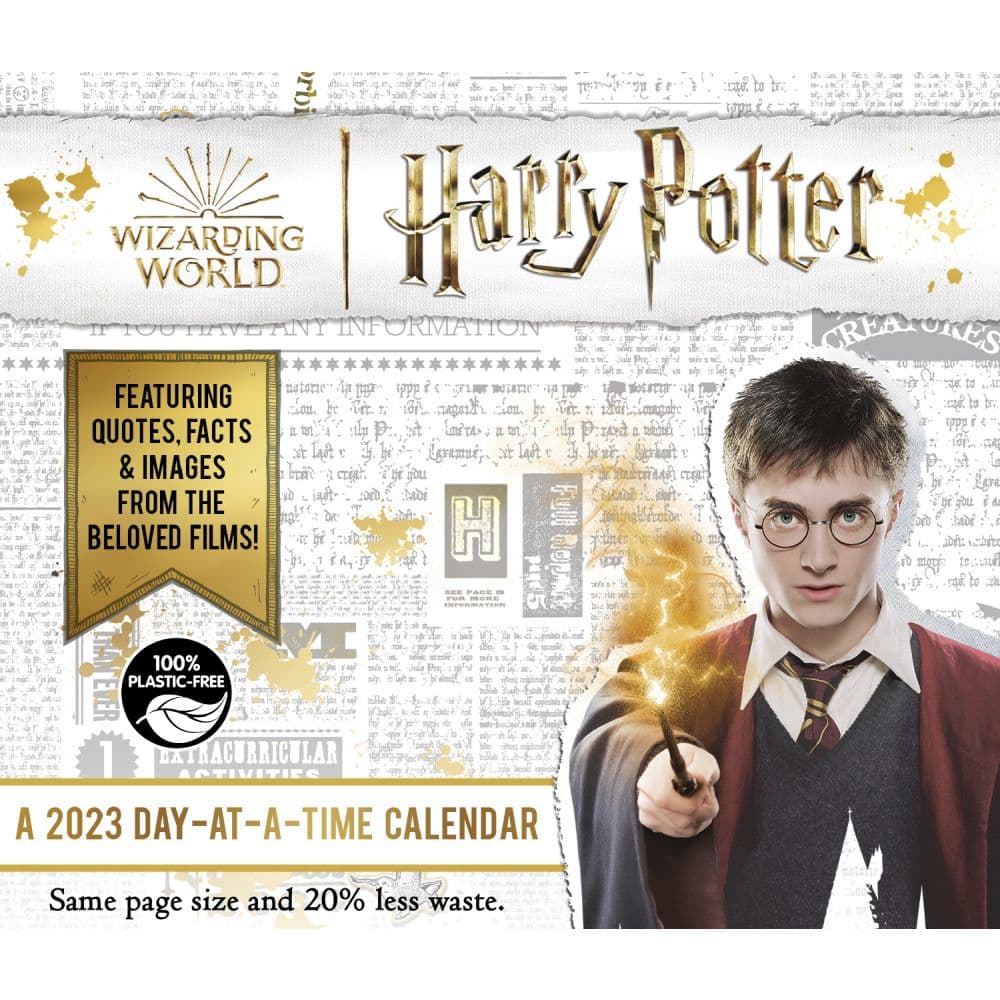 Harry Potter 2023 Desk Calendar - Calendars.com