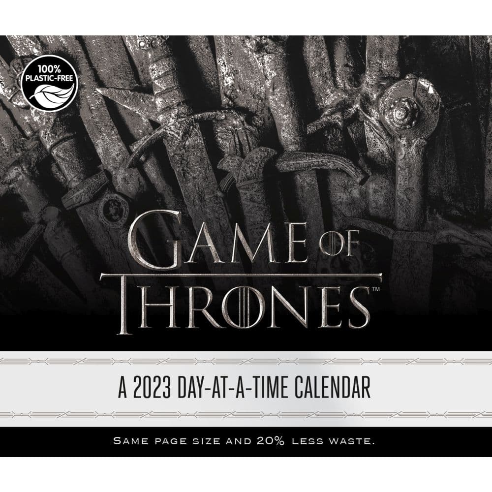 Game of Thrones 2023 Desk Calendar - Calendars.com game-of-thrones-2023-desk-calendar-calendars-com