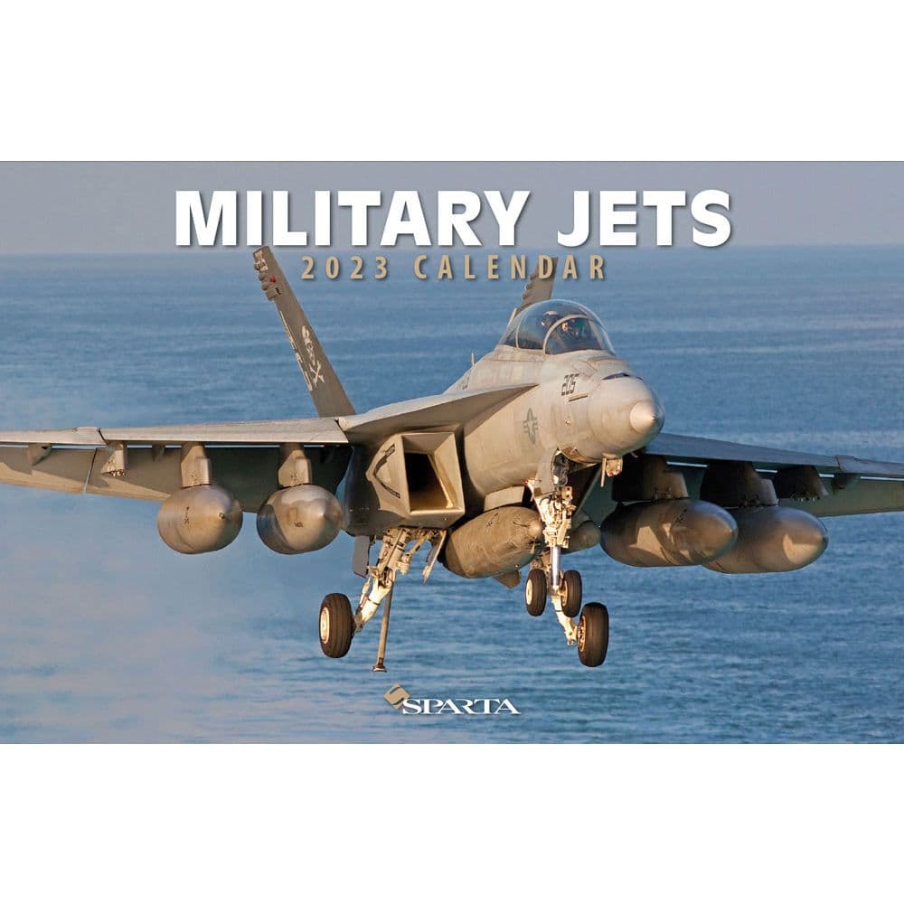 Military Jet 2023 Deluxe Wall Calendar Calendars