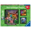 image Minecraft 3X49 Piece Puzzle Main  Image width="1000" height="1000"