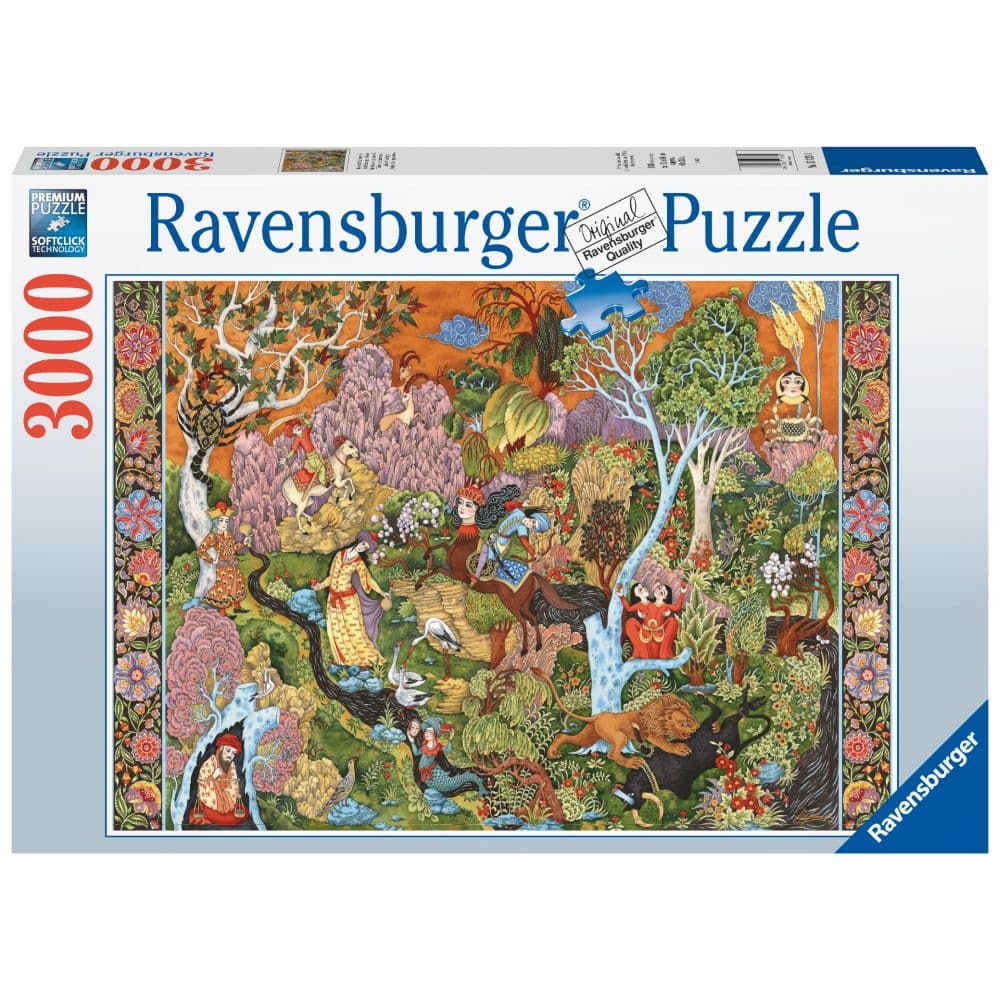 Garden of Sun Signs 3000 Piece Puzzle Main  Image width="1000" height="1000"