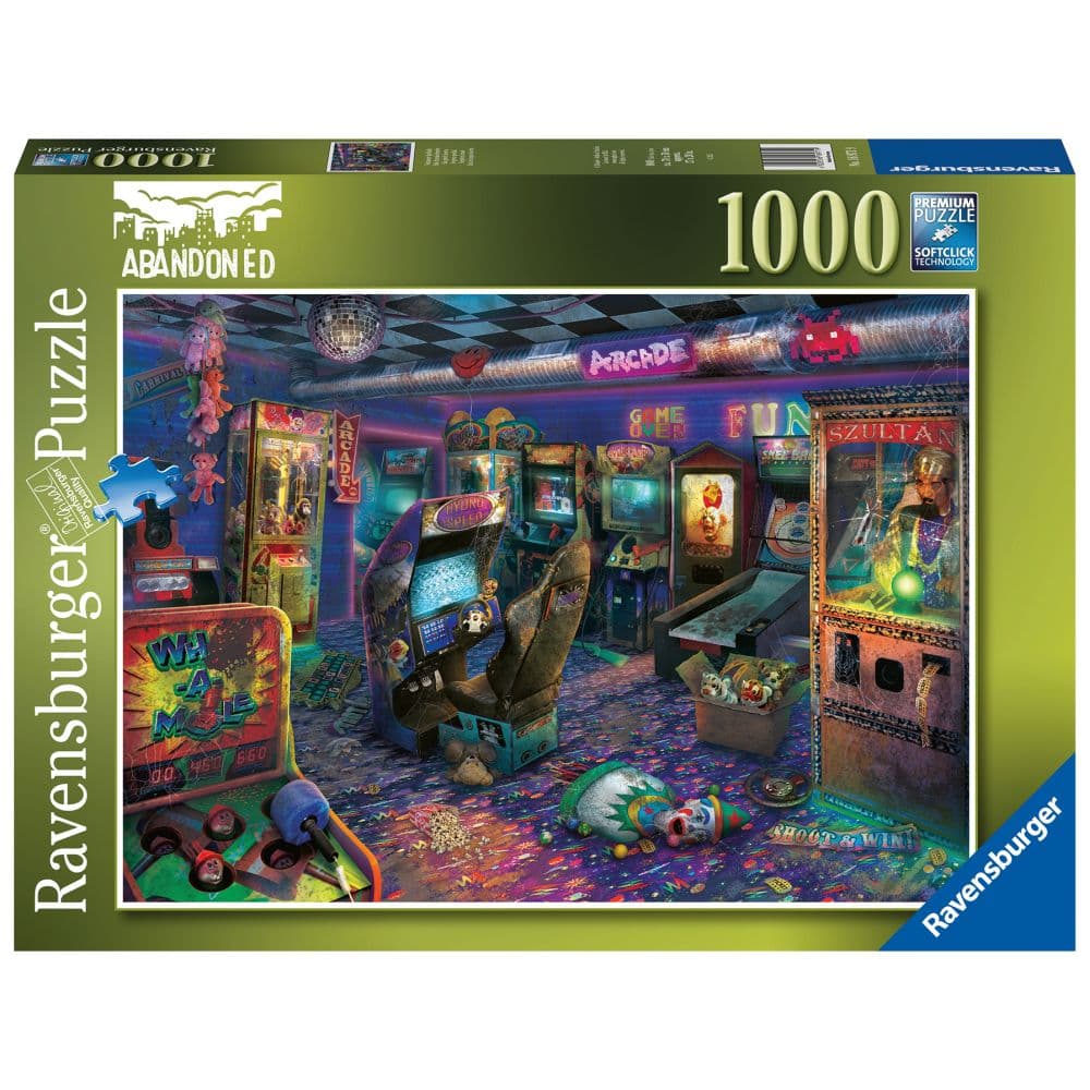 Forgotten Arcade 1000 Piece Puzzle Main  Image width="1000" height="1000"