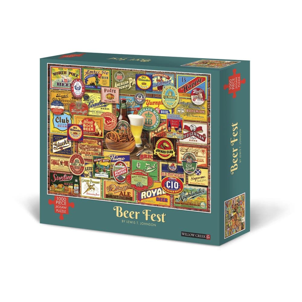 Beer Fest 1000 Piece Puzzle Main  Image width=&quot;1000&quot; height=&quot;1000&quot;