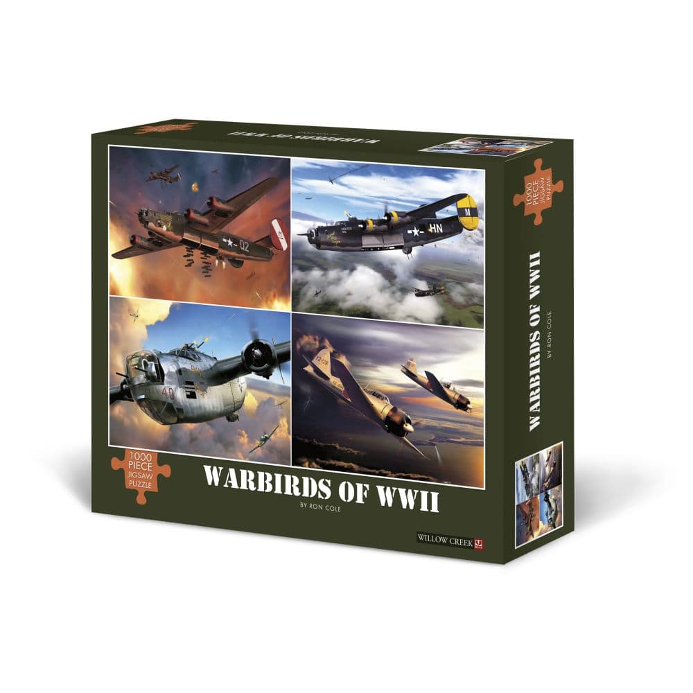 Warbirds Of World War II 1000 Piece Puzzle Main  Image width=&quot;1000&quot; height=&quot;1000&quot;