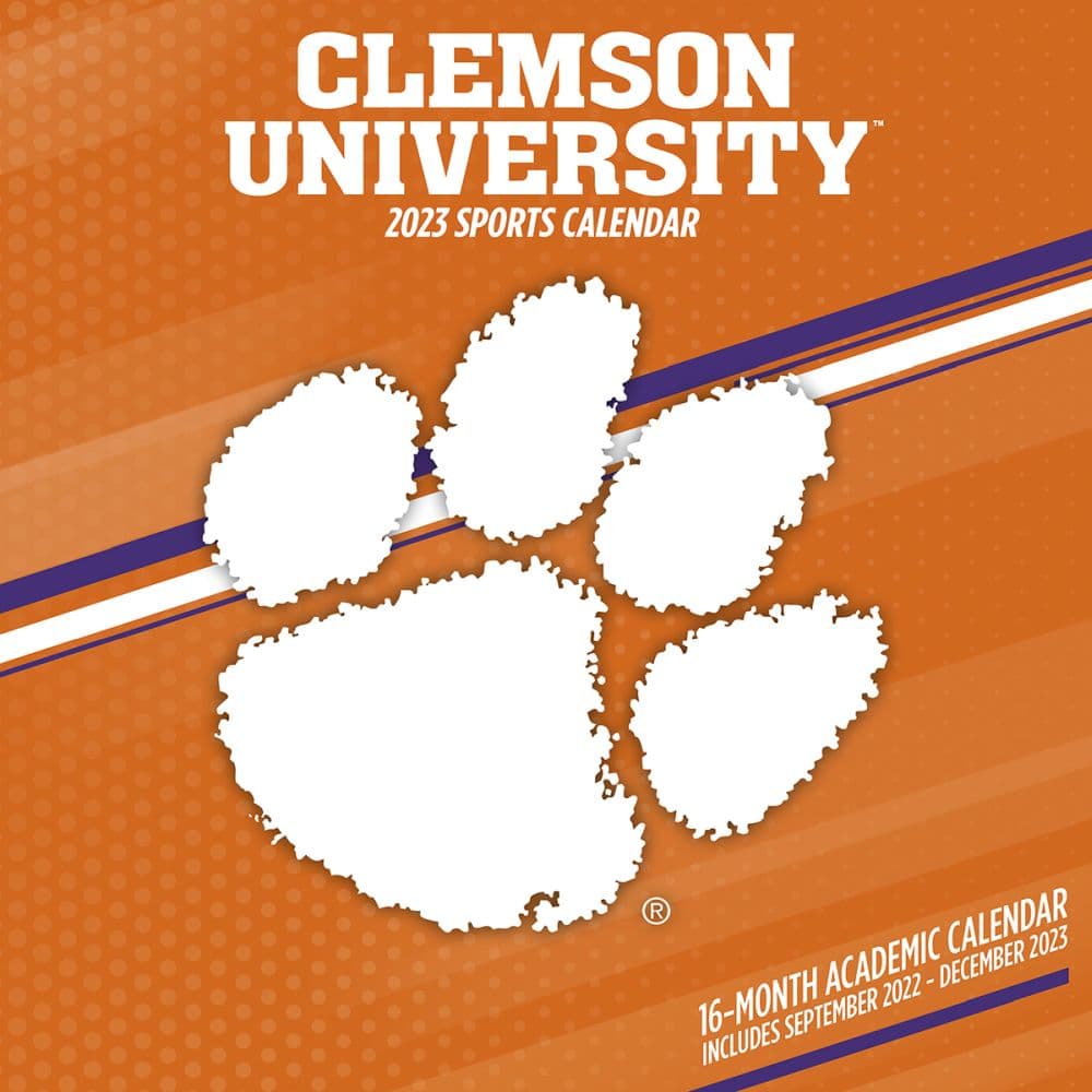 Clemson Tigers 2023 Wall Calendar - Calendars.com