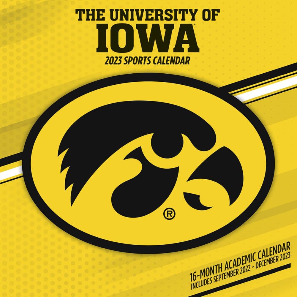 Iowa Hawkeyes 2023 Wall Calendar - Calendars.com