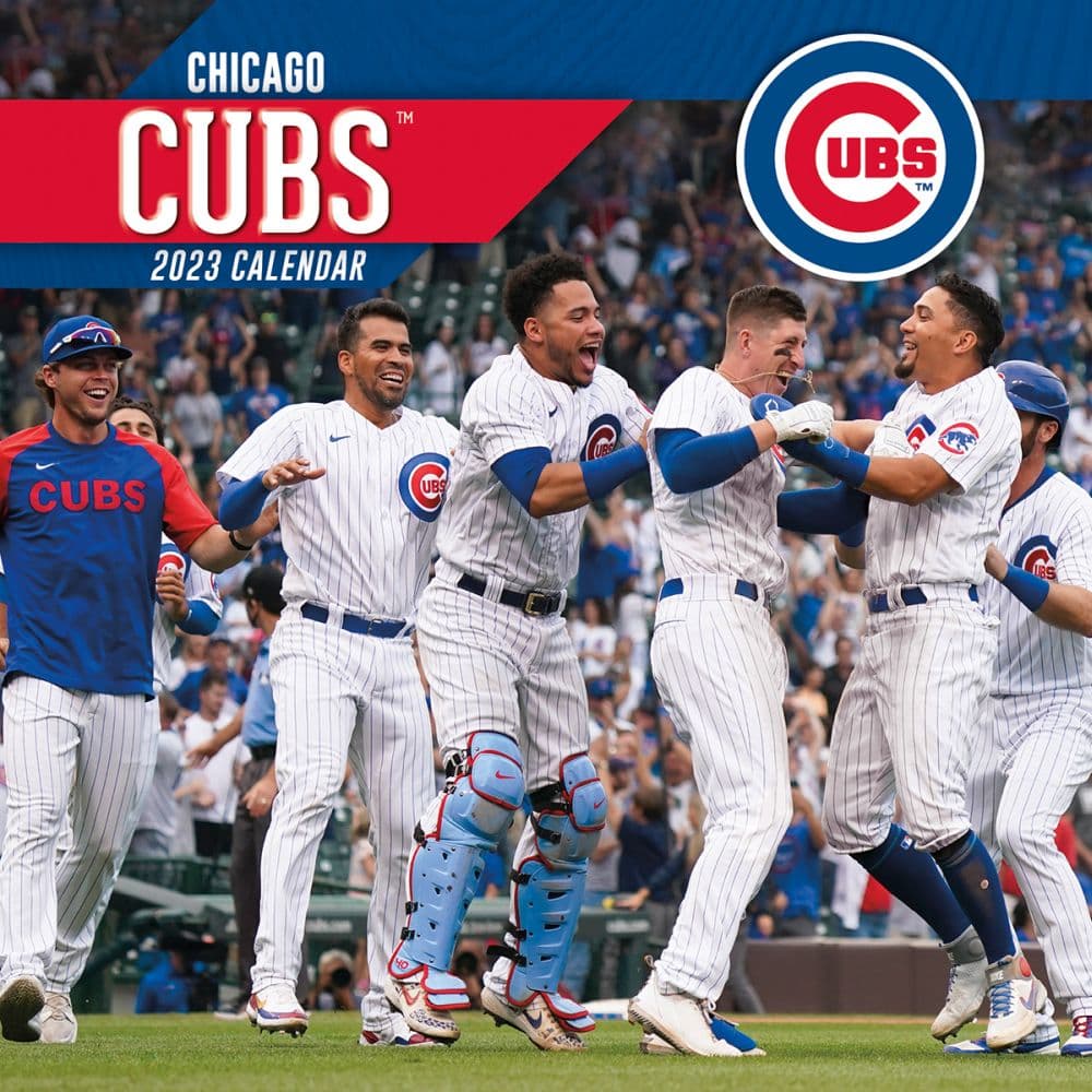 MLB Chicago Cubs 2023 Wall Calendar Calendars