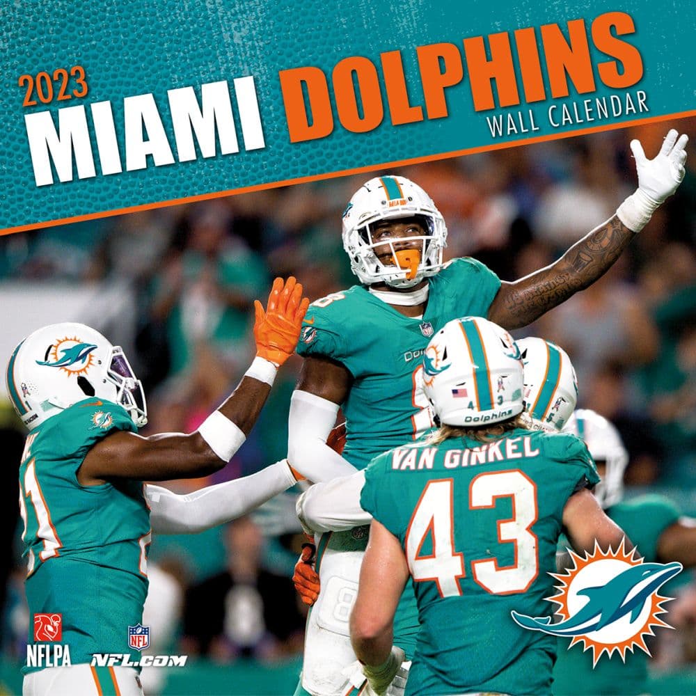 Trends International NFL Miami Dolphins - Drip Helmet 20 Wall Poster,  14.725 x 22.375, Premium Unframed Version