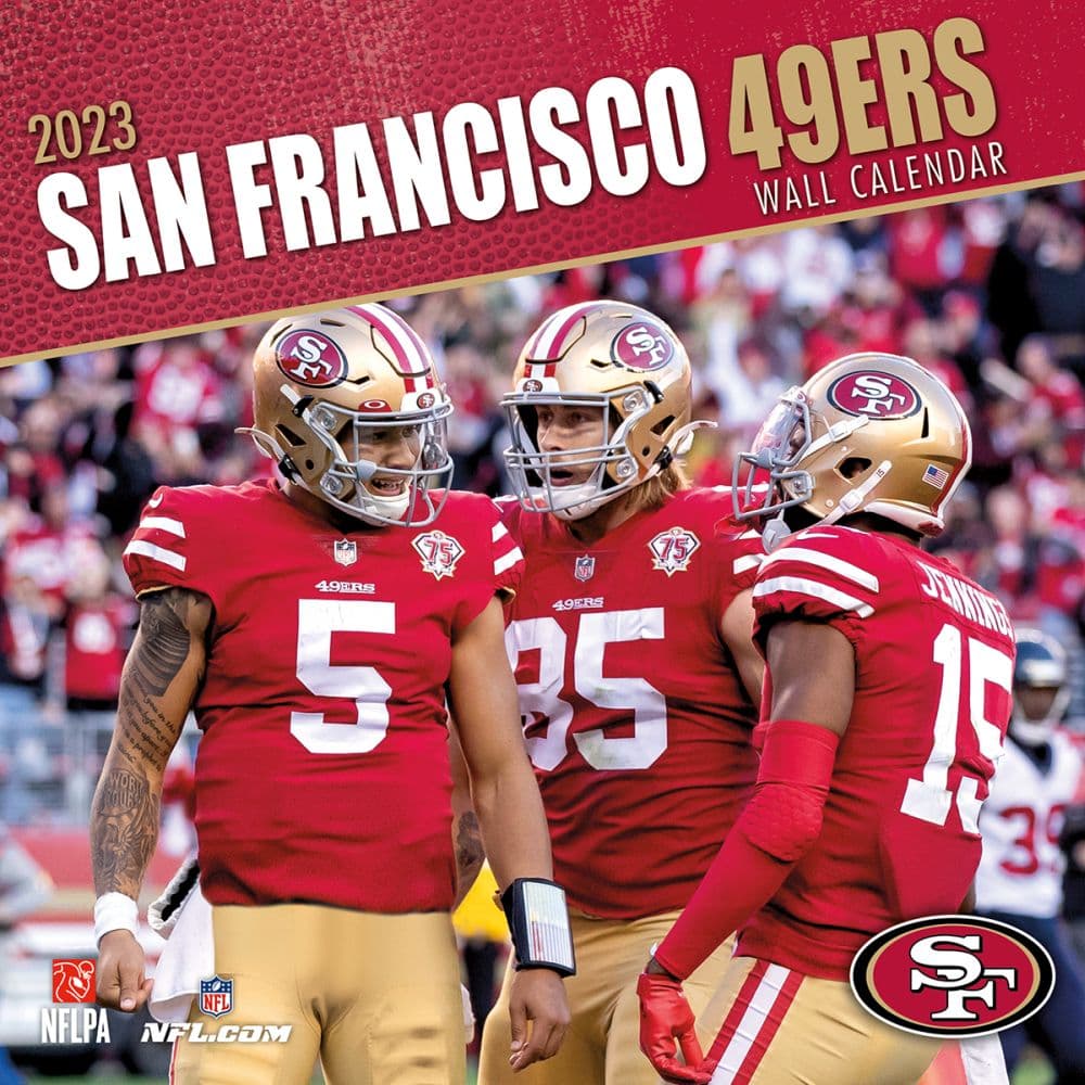 NFL San Francisco 49ers 2023 Wall Calendar - Calendars.com