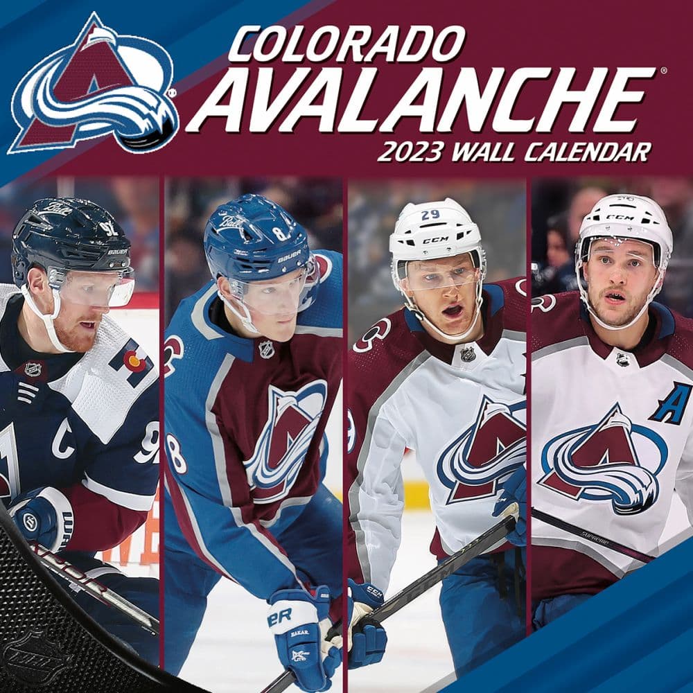 NHL Colorado Avalanche 2023 Wall Calendar