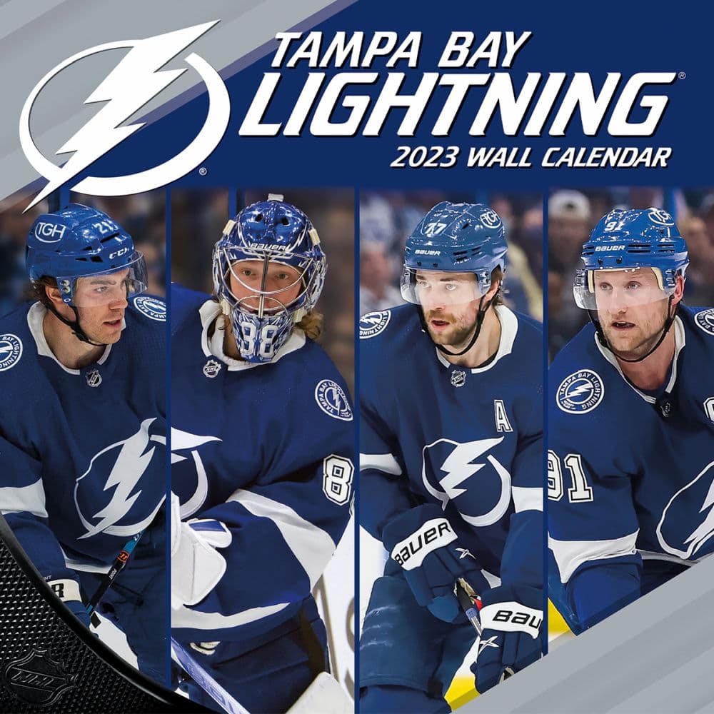 NHL Tampa Bay Lightning 2023 Wall Calendar 