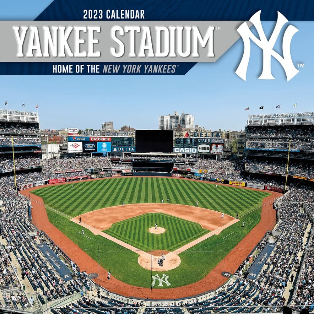 MLB Yankee Stadium 2023 Wall Calendar