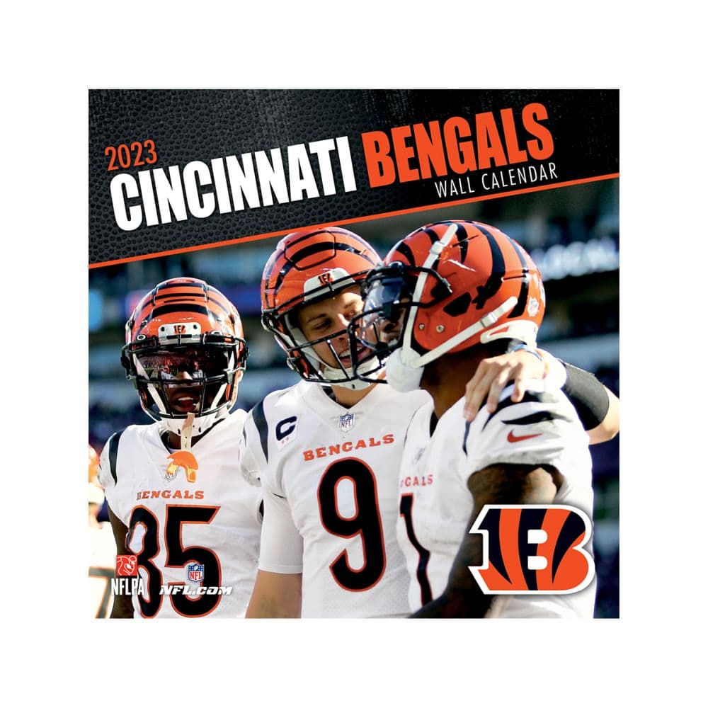 THE CINCINNATI BENGALS 2023 REGULAR SEASON 19”x13” SCHEDULE POSTER