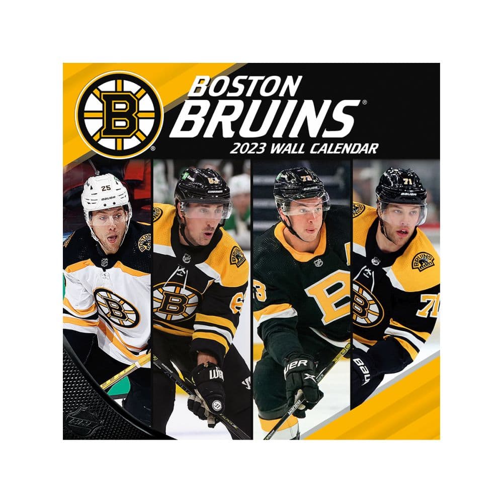 NHL Boston Bruins 2023 Mini Wall Calendar