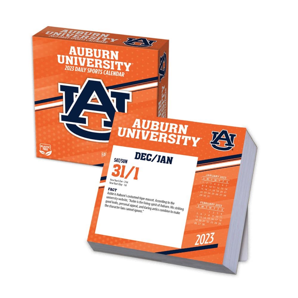 Auburn Tigers 2023 Desk Calendar - Calendars.com