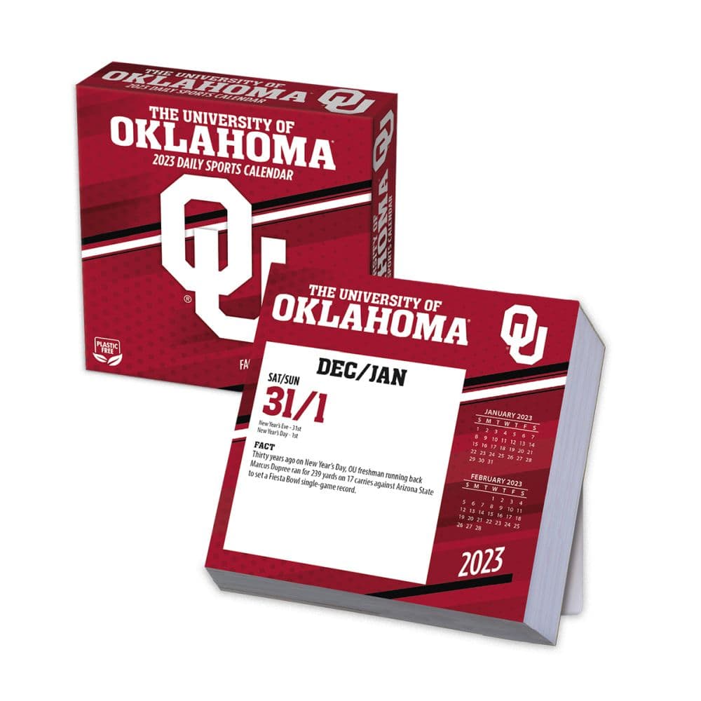Oklahoma Sooners 2023 Desk Calendar - Calendars.com