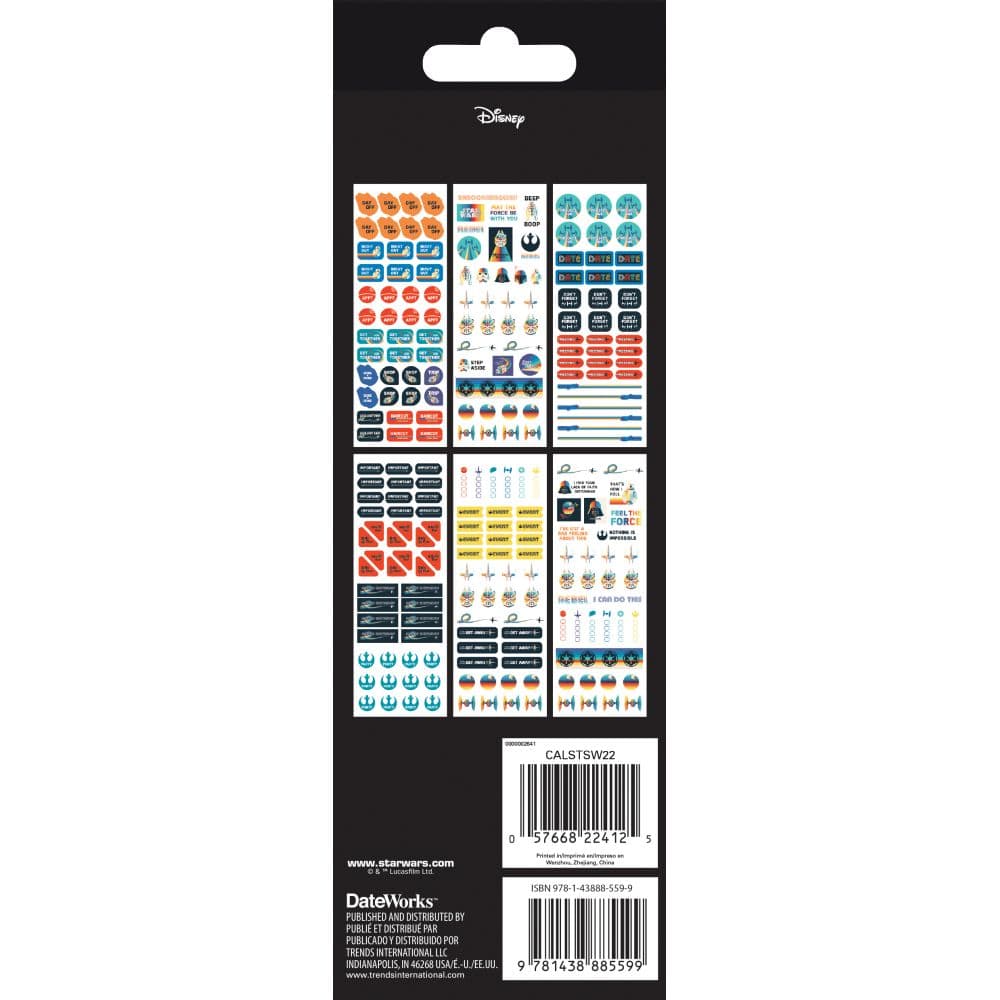 Star Wars Reminder Stickers First Alternate  Image width="1000" height="1000"