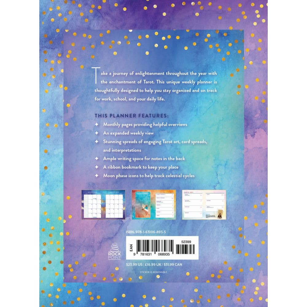 Year of Intuitive Tarot 2023 Planner - Calendars.com