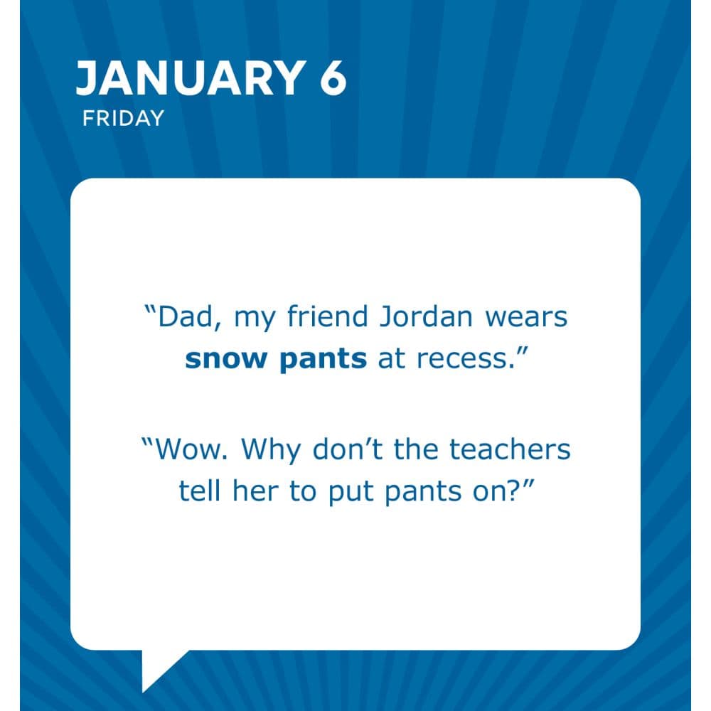 Dad Jokes 2023 Desk Calendar - Calendars.com