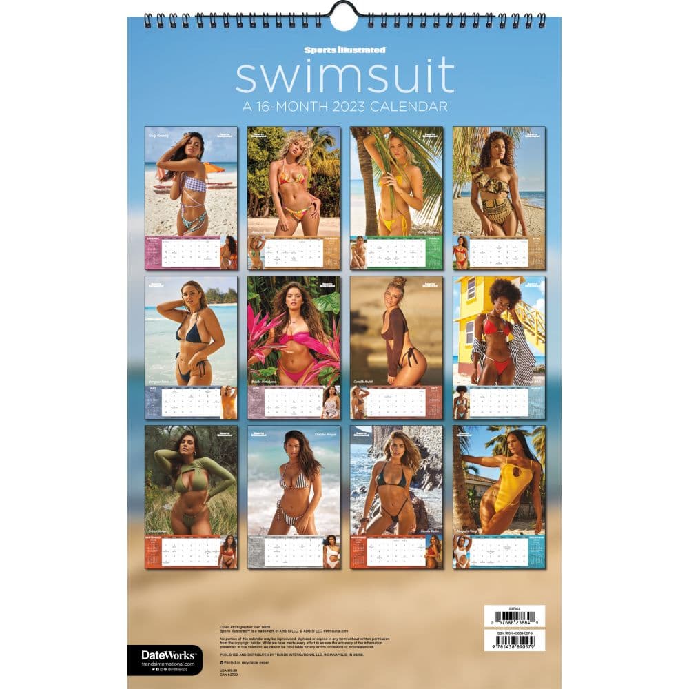 SI Swimsuit 2023 Poster Wall Calendar - Calendars.com SI Swimsuit 2023 Poster Wall Calendar - Calendars.com