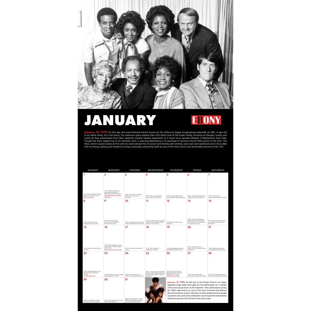 This Day in Black History 2023 Wall Calendar - Calendars.com This Day in Black History 2023 Wall Calendar - Calendars.com