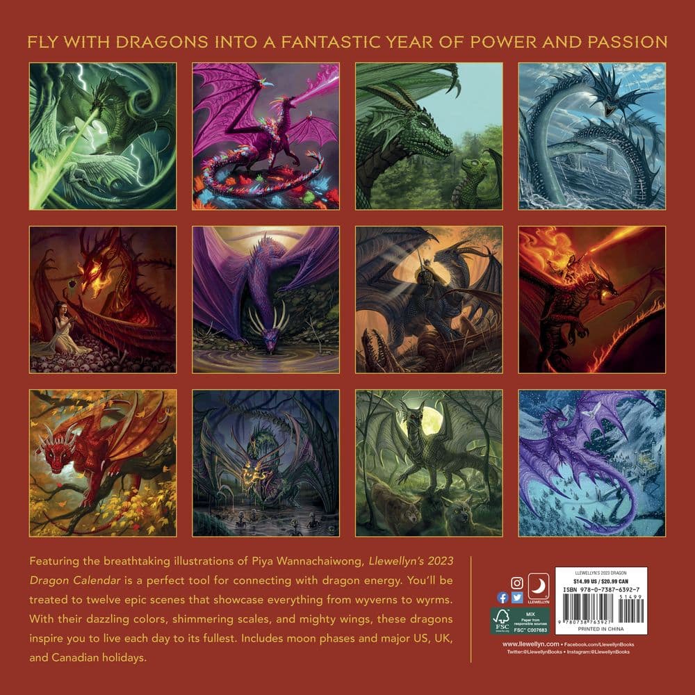 Dragon 2023 Wall Calendar - Calendars.com dragon-2023-wall-calendar-calendars-com
