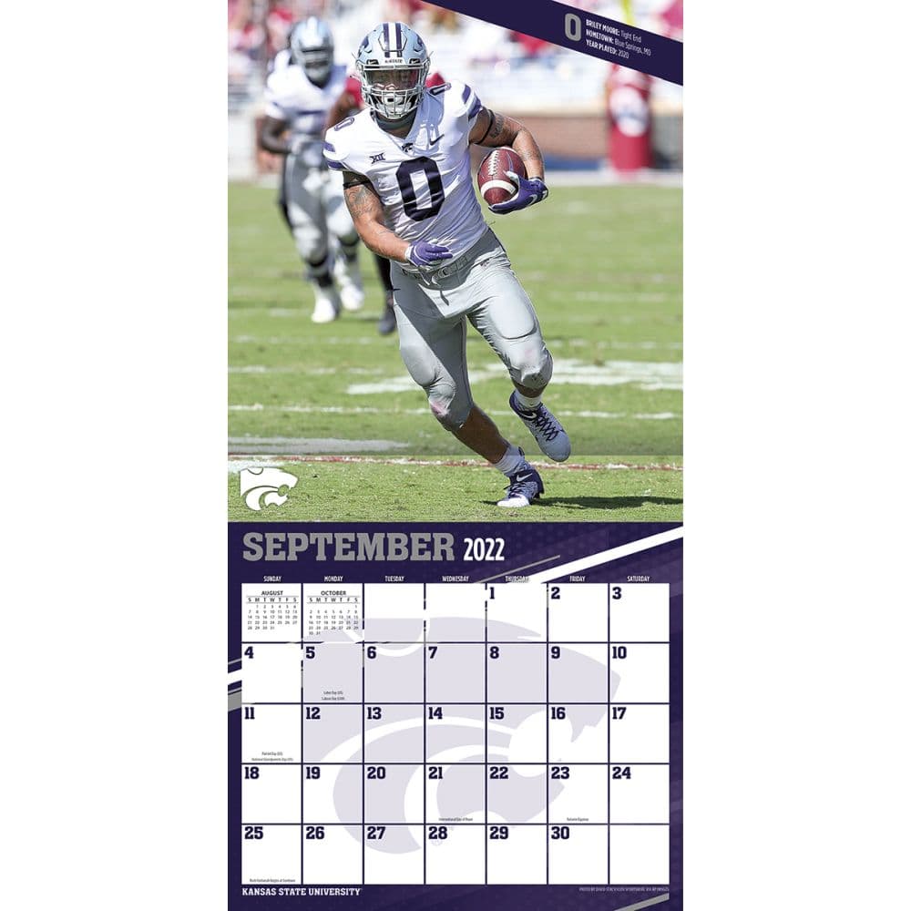 Custom Kansas State Wildcats Football Schedule Magnets, Free Samples