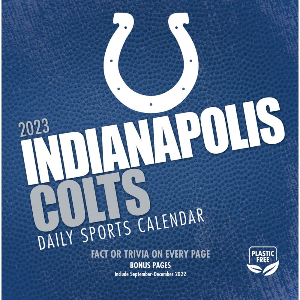 Indianapolis Colts 2023 Desk Calendar 