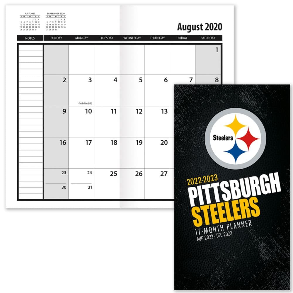 steelers calendar 2022