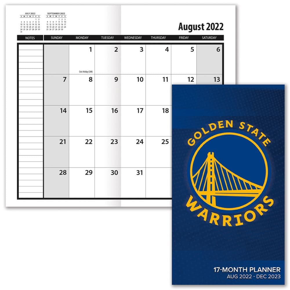 Golden State Warriors 2023 Planner - Calendars.com
