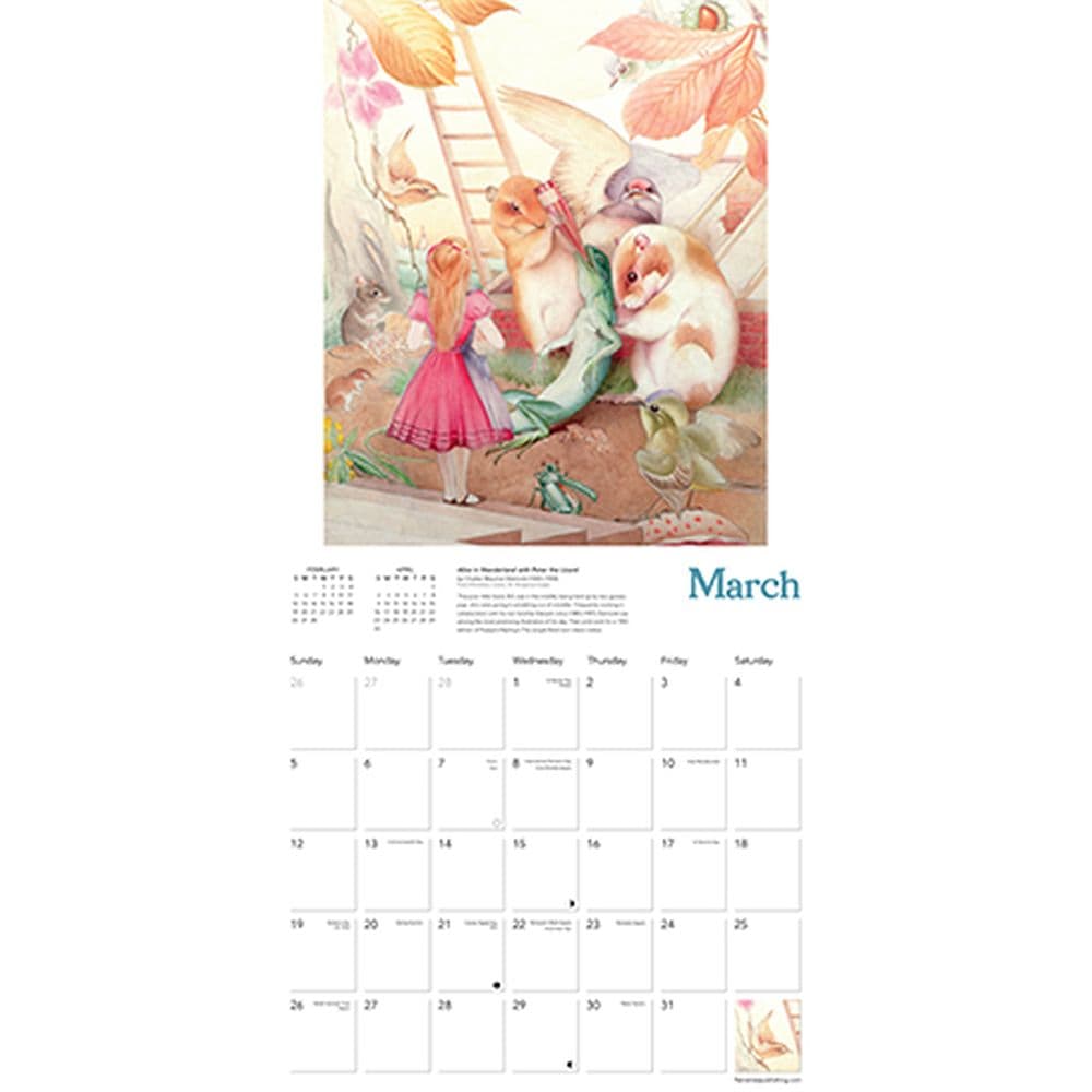 Alice in Wonderland 2023 Wall Calendar - Calendars.com alice-in-wonderland-2023-wall-calendar-calendars-com