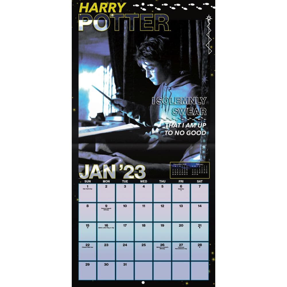 Harry Potter 2023 Wall Calendar - Calendars.com