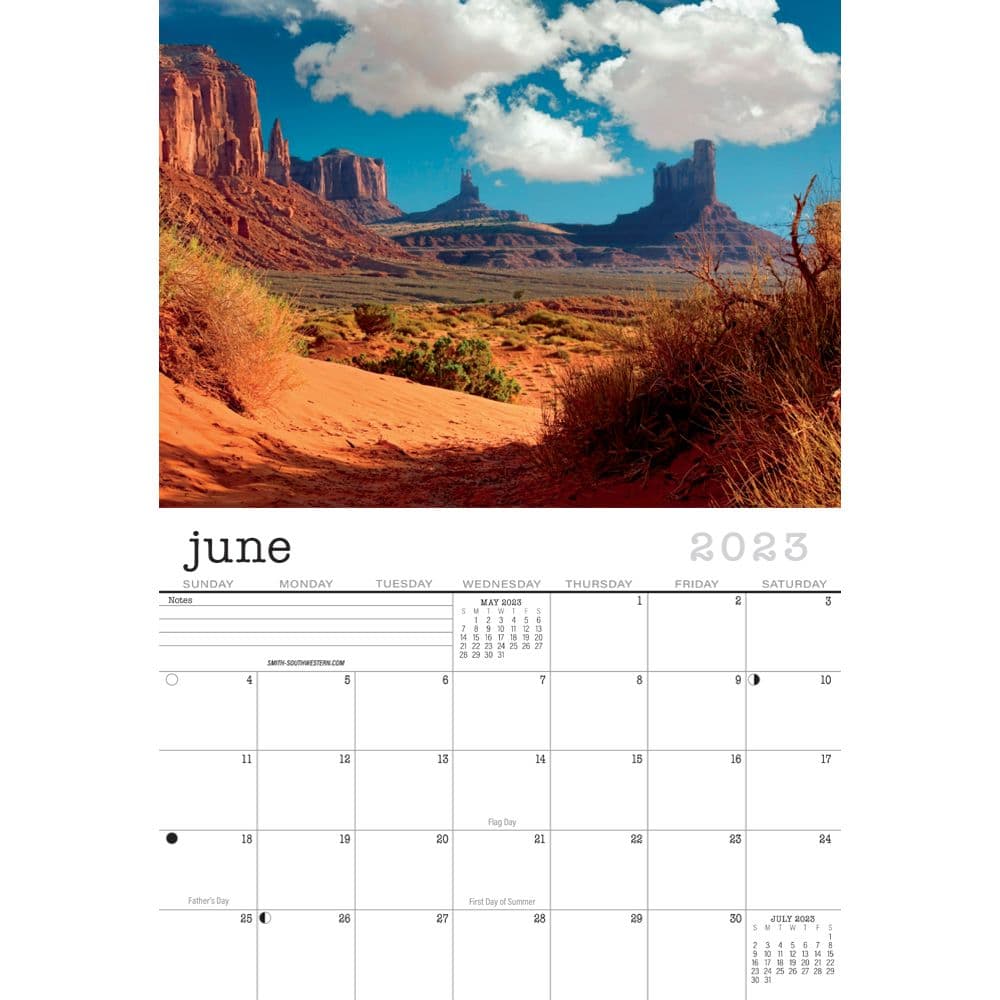 Monument Valley 2023 Wall Calendar - Calendars.com