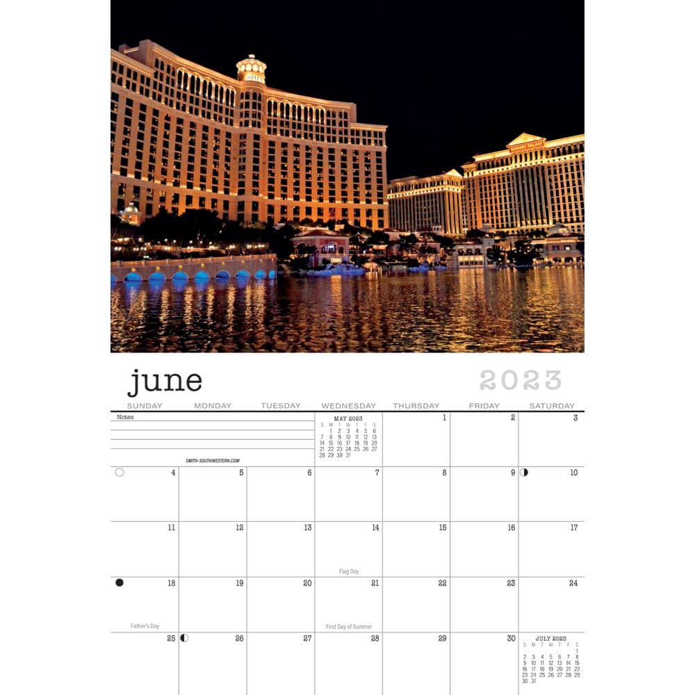 Las Vegas 2023 Wall Calendar