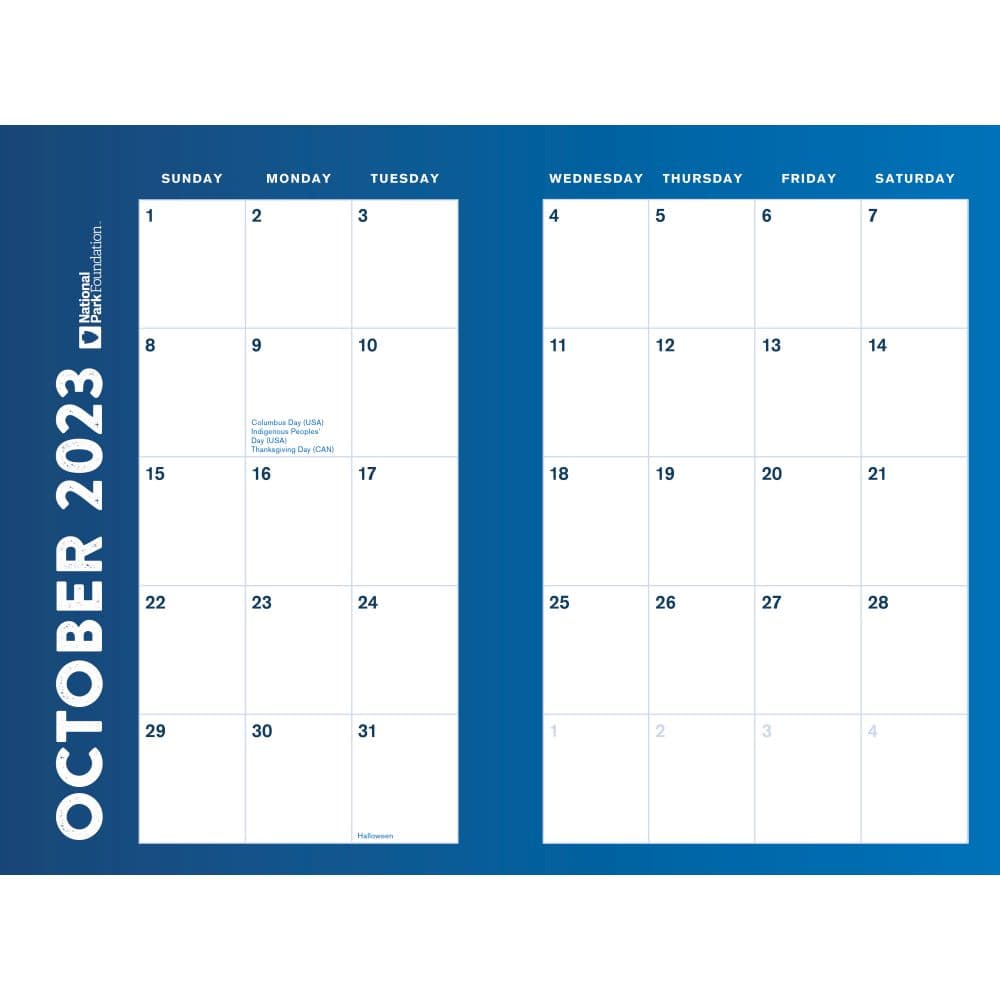 National Park Foundation 2023 Planner - Calendars.com