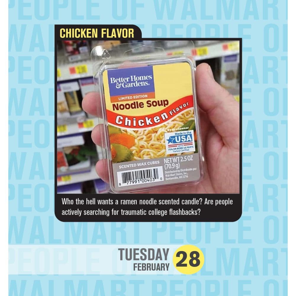 People of Walmart 2023 Desk Calendar