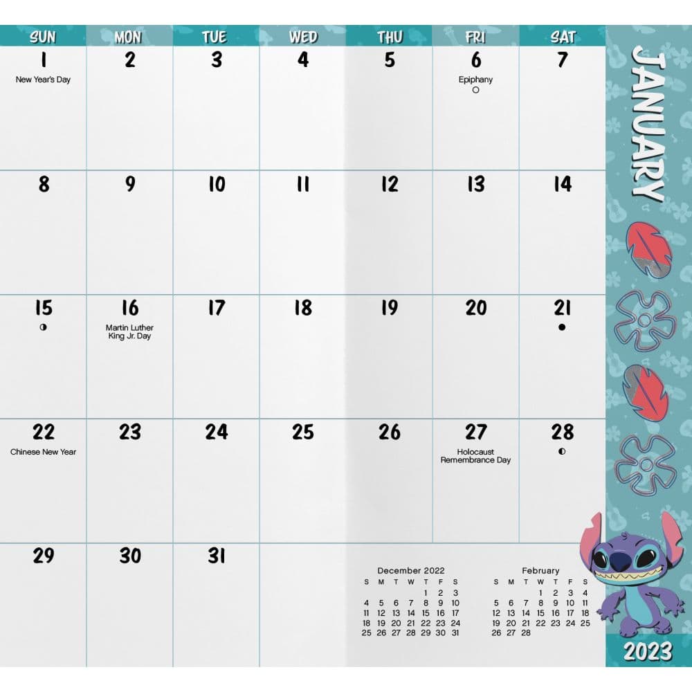Disney Stitch 2023 Pocket Planner - Calendars.com