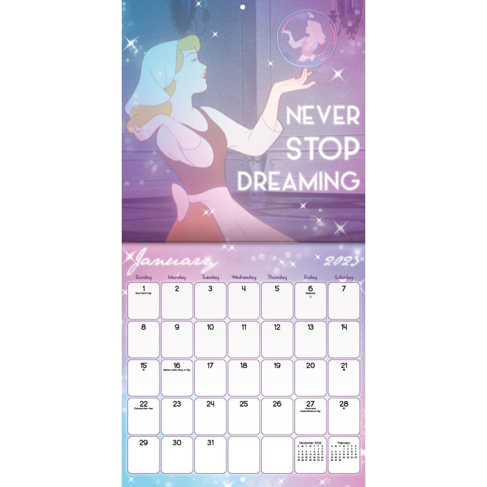 Cinderella 2023 Wall Calendar