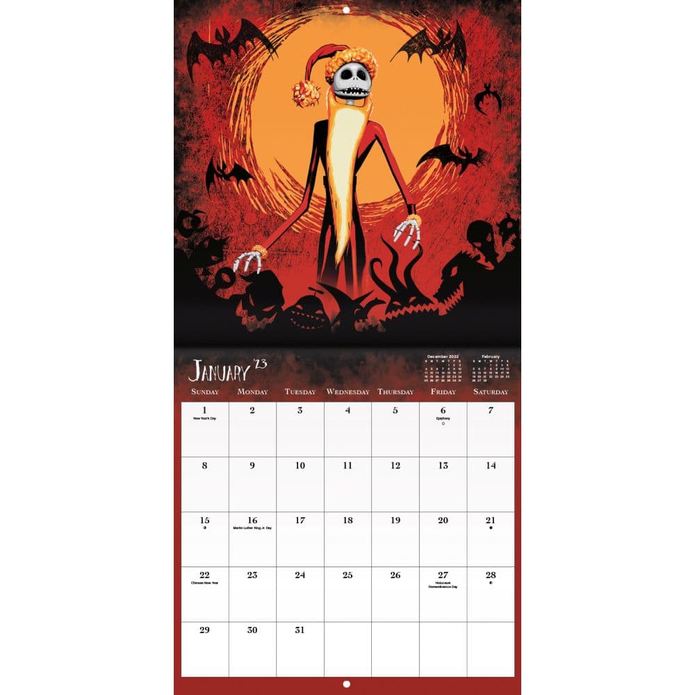 Bradford Exchange Nightmare Before Christmas Calendar - Printable Word