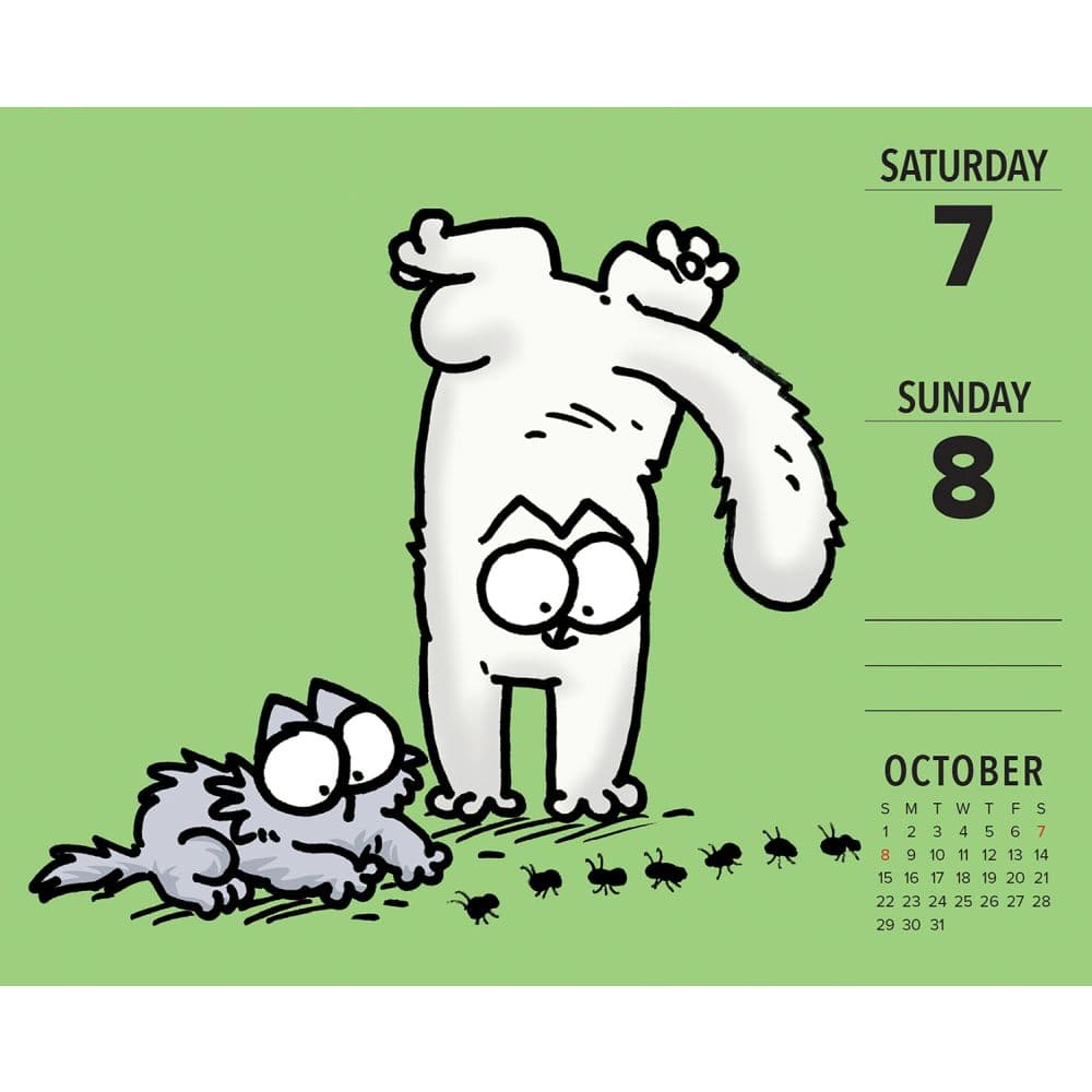 Simons Cat 2023 Desk Calendar - Calendars.com simons-cat-2023-desk-calendar-calendars-com