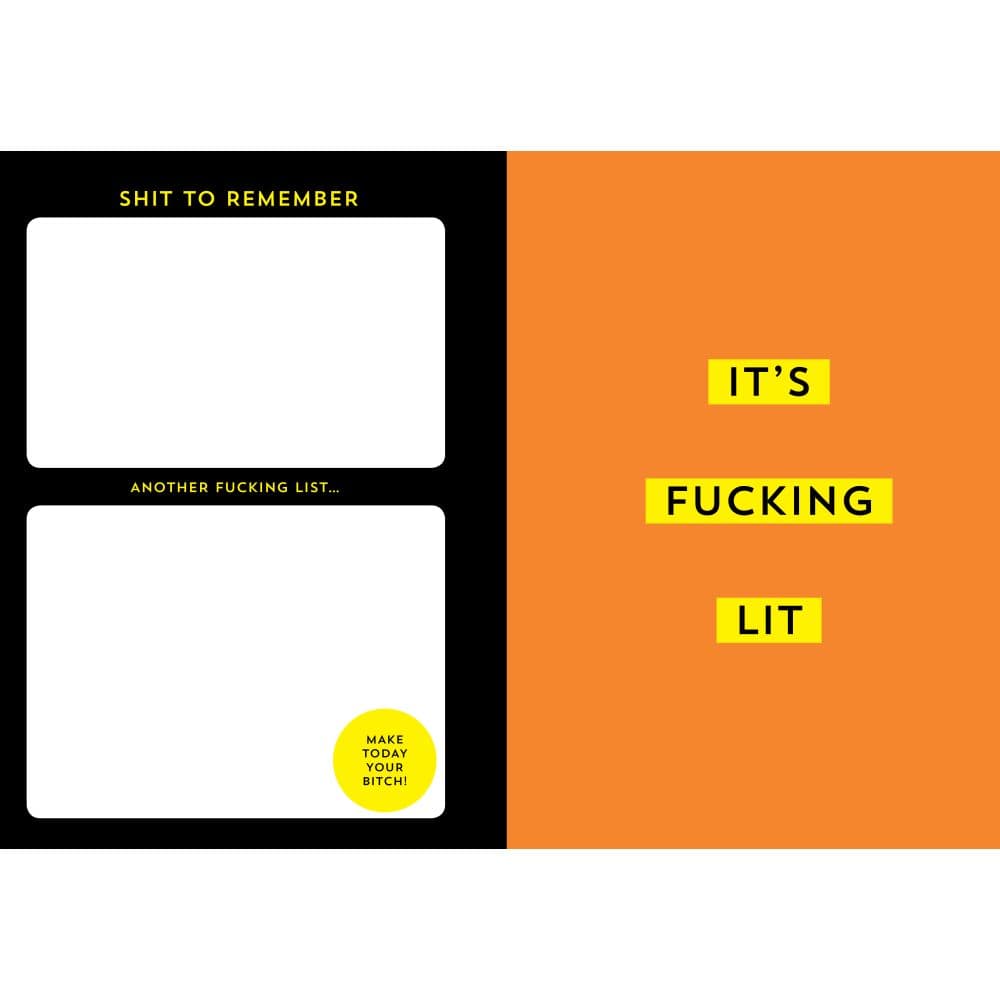 Carpe F*cking Diem Journal Second Alternate  Image width=&quot;1000&quot; height=&quot;1000&quot;
