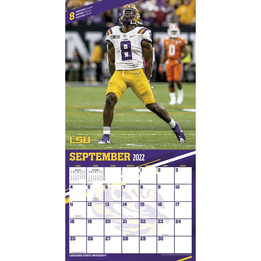 Lsu 2023 Calendar Printable Calendar 2023