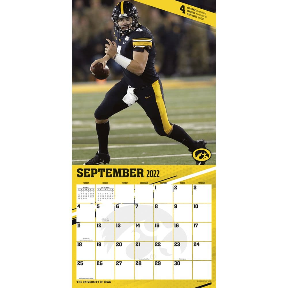 Iowa Hawkeyes 2023 Wall Calendar - Calendars.com