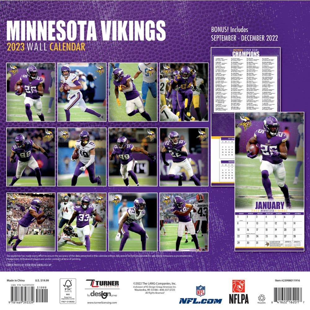 Minnesota vikings schedule for 2023 nfl season