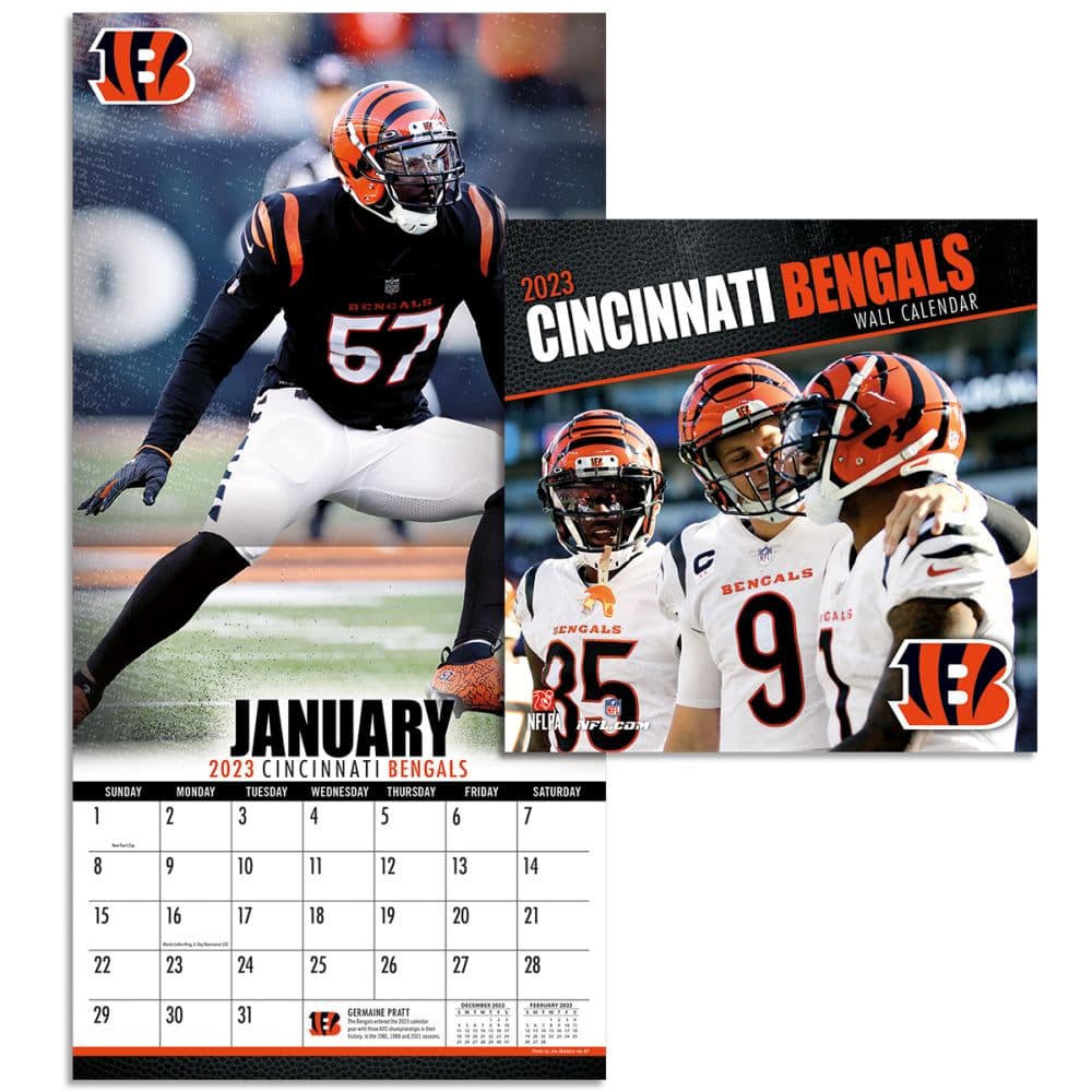 Cincinnati Bengals 2023-2024 NFL Football Schedule 4x6 in Beer Fridge  Magnet