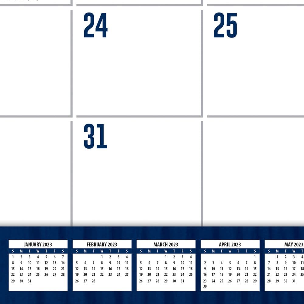 mlb-new-york-yankees-2023-desk-pad-calendars