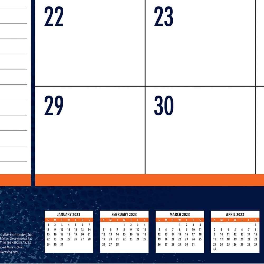 2023 Box Calendar Chicago Bears