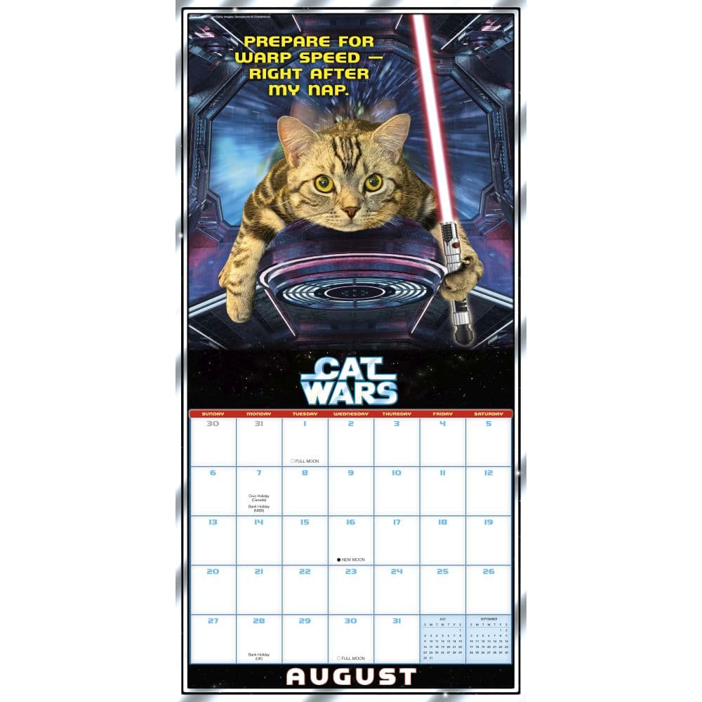 Cat Wars 2023 Wall Calendar - Calendars.com Cat Wars 2023 Wall Calendar - Calendars.com